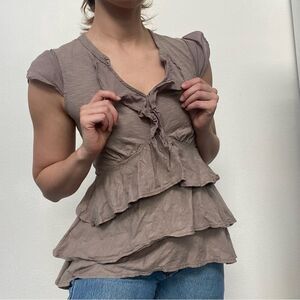 Anthropologie Left Of Center Top